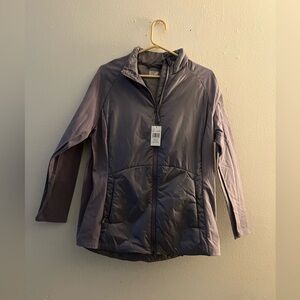 32 Degrees Women's Purple Puffer Jacket